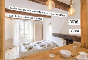 AUTHENTIQUE STUDIO au CŒUR du VILLAGE PROVENCAL
